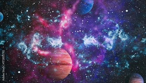 Fototapeta Naklejka Na Ścianę i Meble -  Planet - Elements of this Image Furnished by NASA 