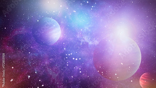 Fototapeta Naklejka Na Ścianę i Meble -  Galaxy - Elements of this Image Furnished by NASA