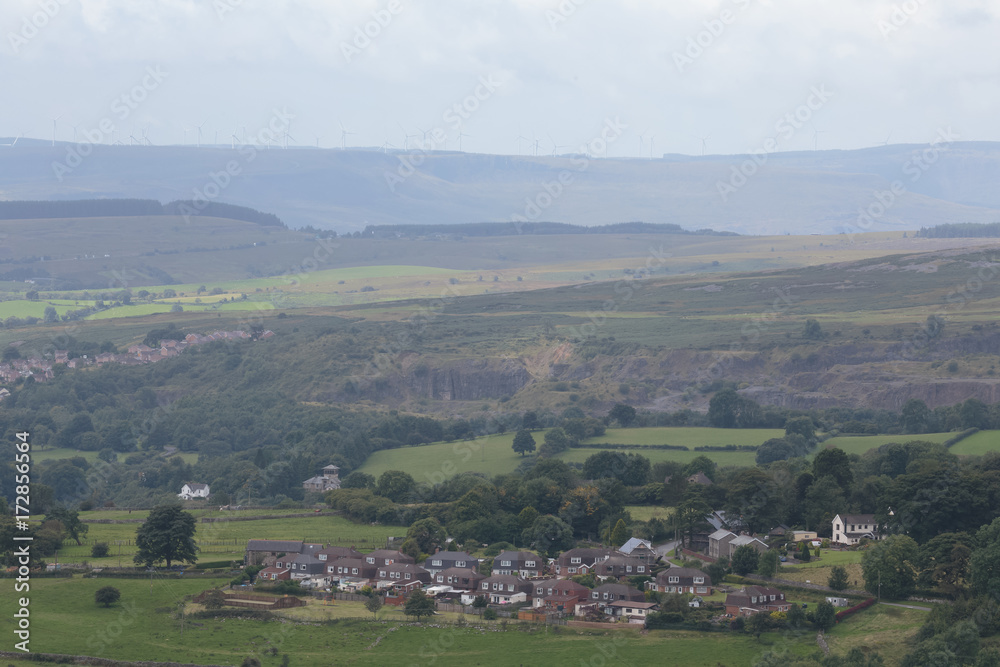 Countryside Landscape of Wales