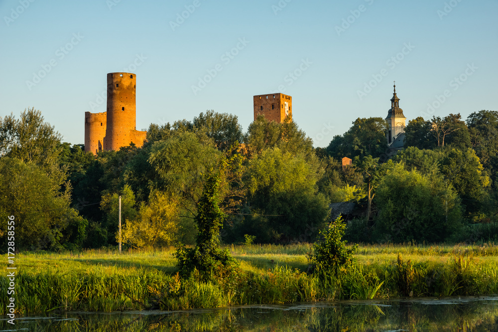 Castle in Czersk, Poland
