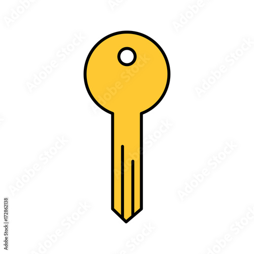 key access tool business button icon vector illustration