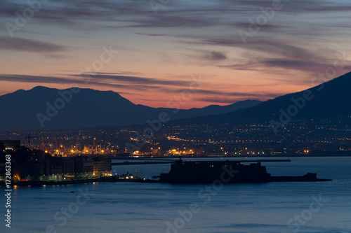 panorama di napoli, vesuvio, pompei, costiera, golfo, mergellina © Ne_Cloud