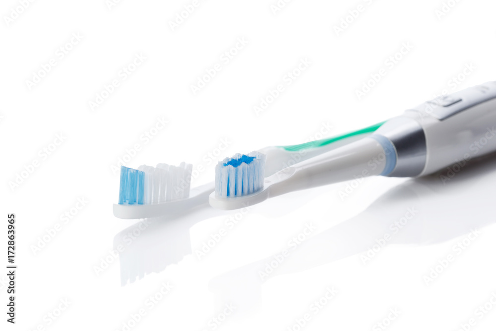Toothbrush isolated on white Toothbrush isolated on white