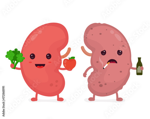 Happy cute smiling healthy with broccoli 