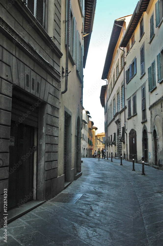 Arezzo, le strade del centro storico