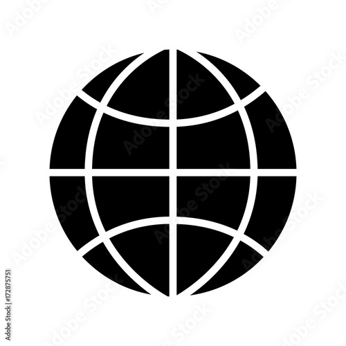 global world connection business work network vector illustration