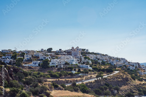 Il villaggio di Tripiti a Milos, Grecia © Davide D. Phstock