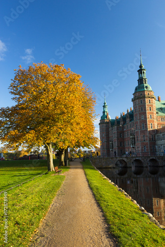 Frederiksborg palace in Hilleroed, Denmark