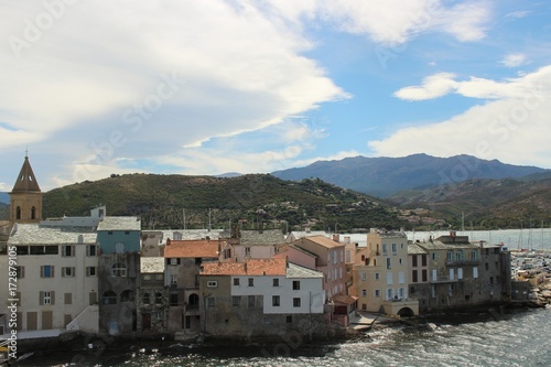 View of the village of Saint-Florent, corsica © camille