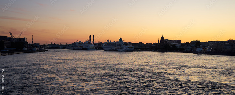 Fototapeta premium Sunset
