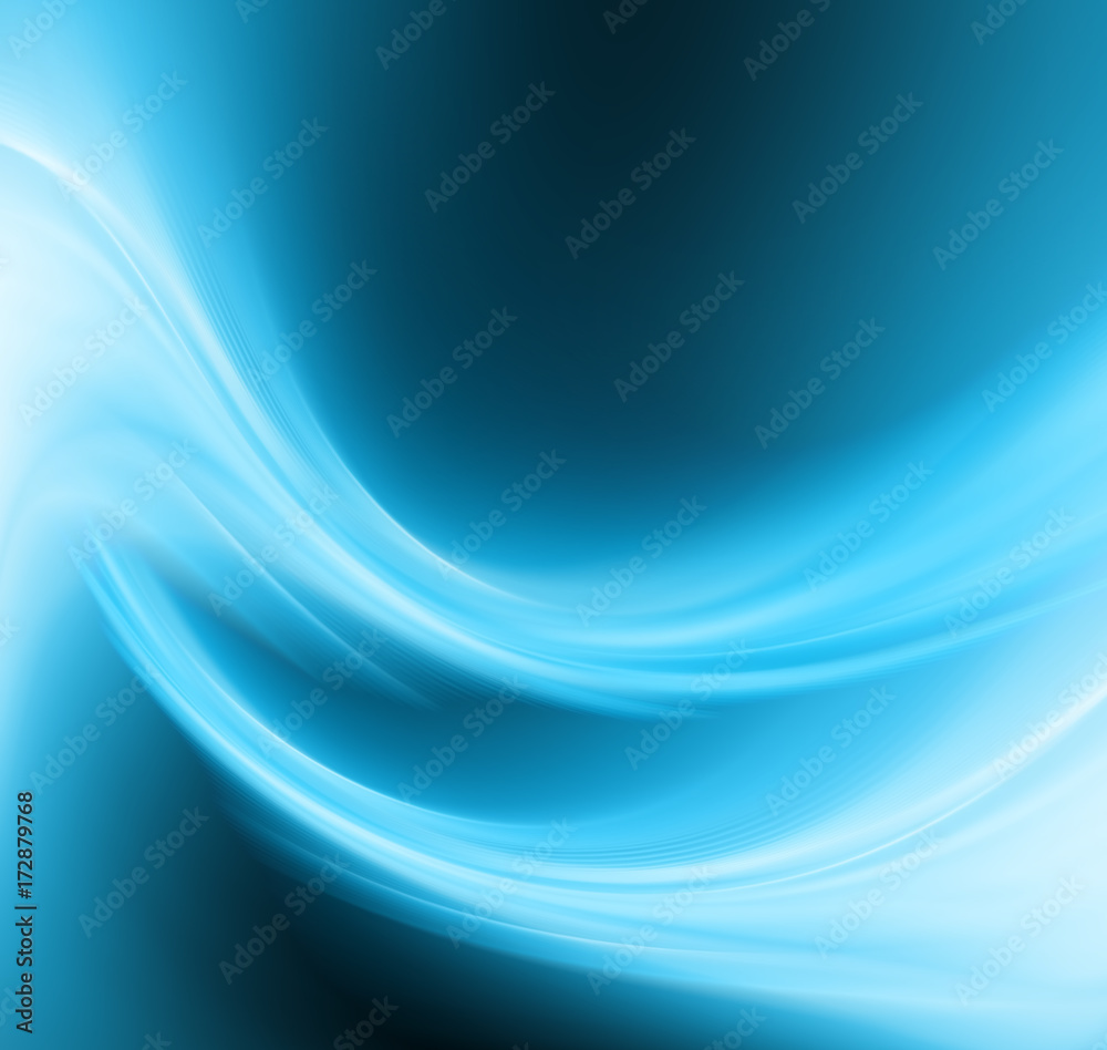 Fototapeta premium Abstract blue background