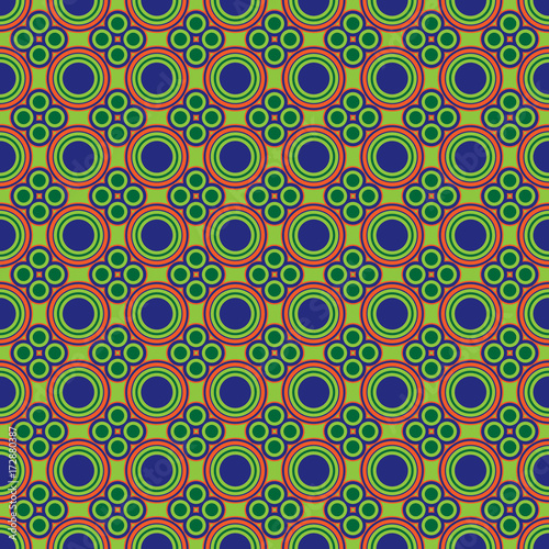 Seamless geometric pattern