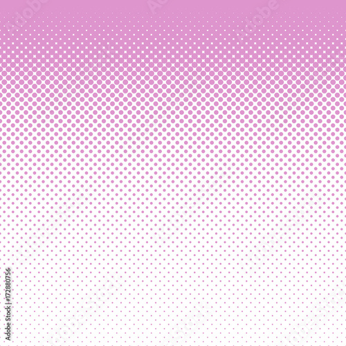 Halftone dot pattern background - vector design from circles in varying sizes