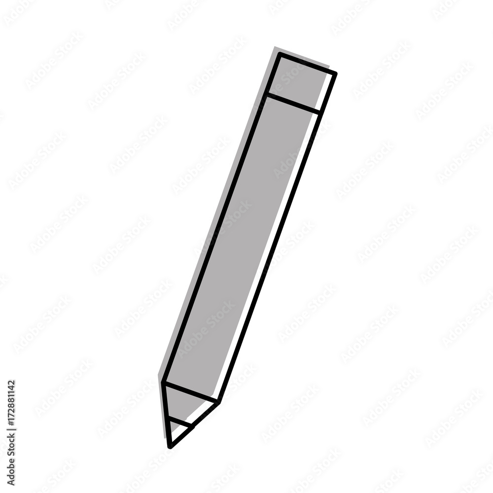 idea pencil knowledge write element vector illustration