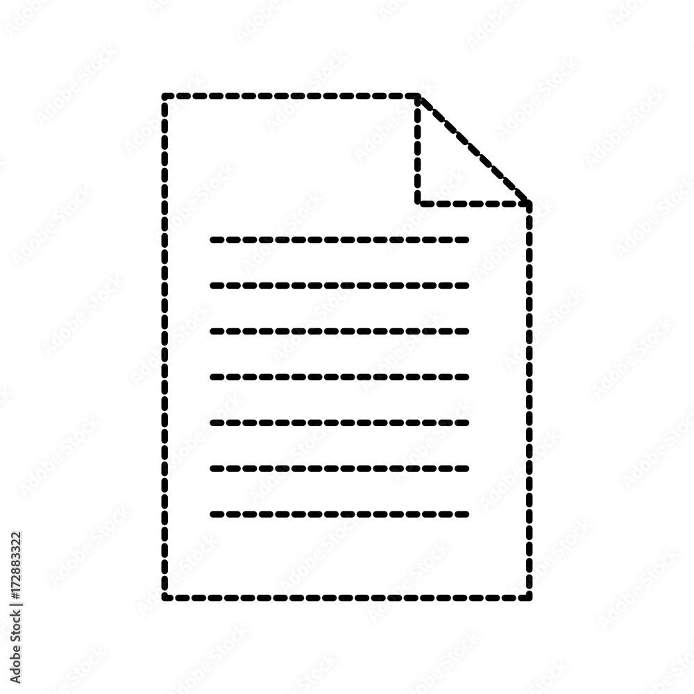 paper document business file sheet office vector illustration paper document business file sheet office vector illustration