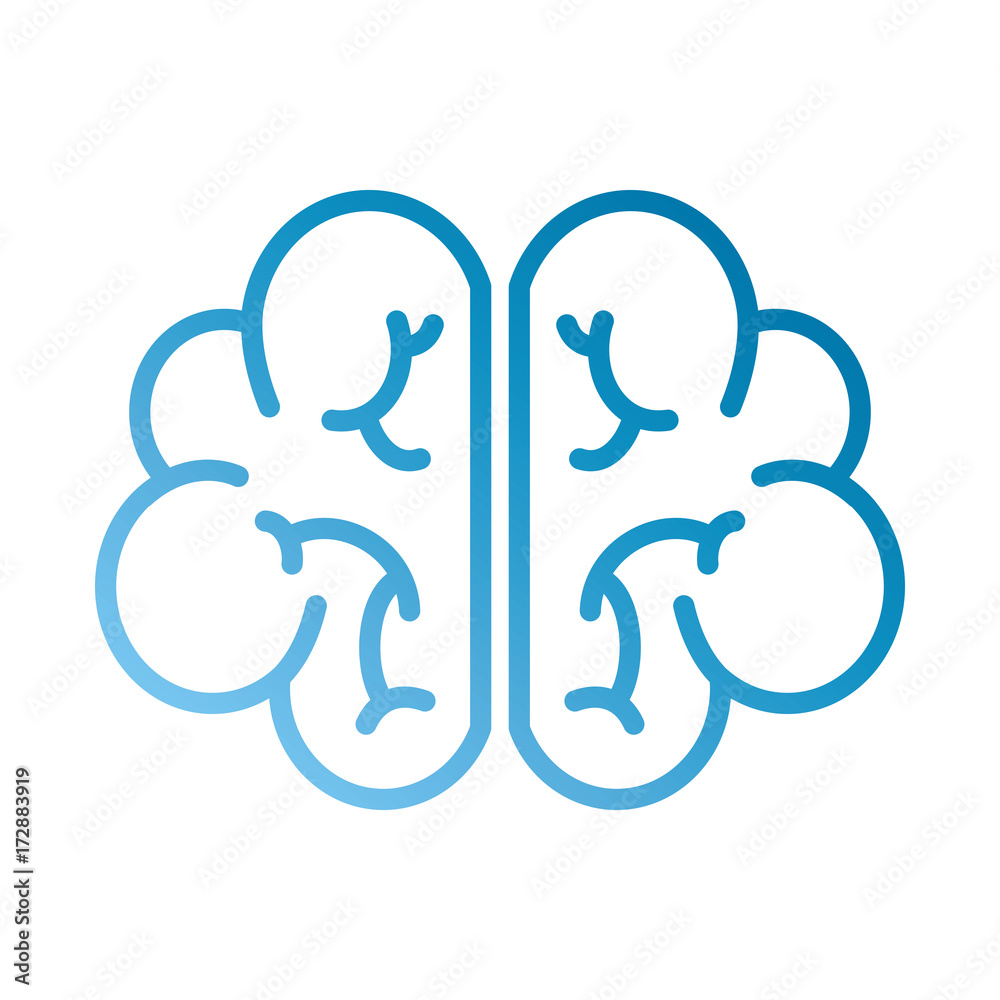 human brain mind or intelligence icon vector illustration human brain mind or intelligence icon vector illustration