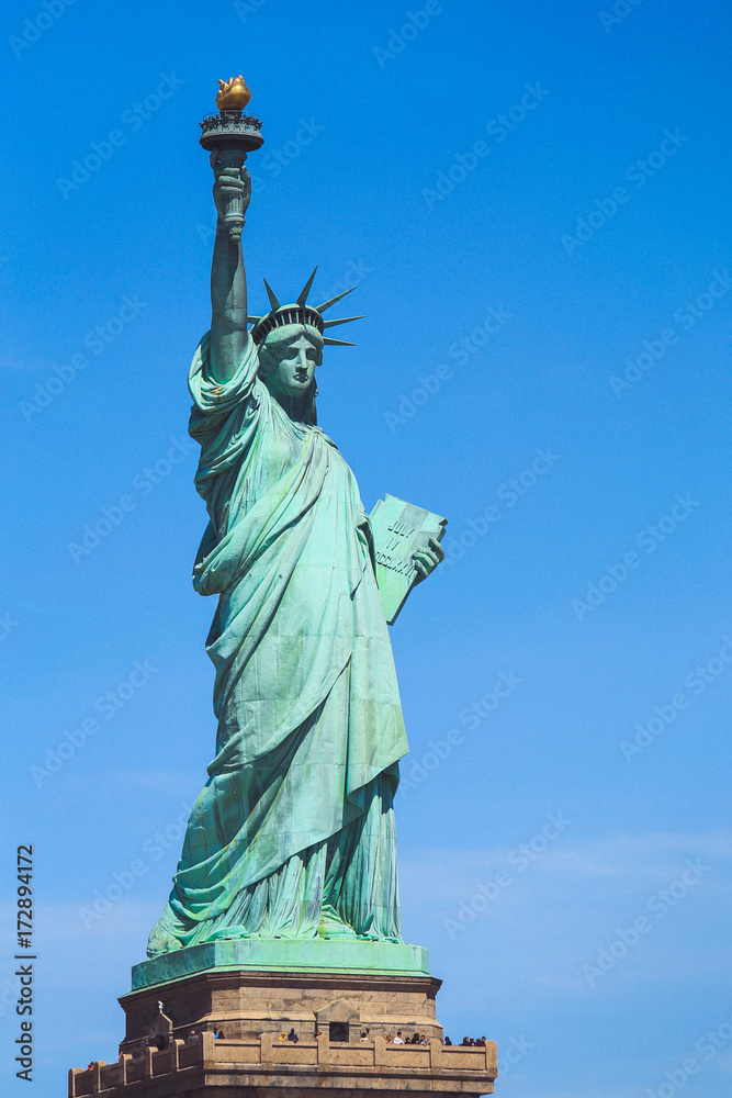 Fototapeta premium American symbol - Statue of Liberty. New York, USA.