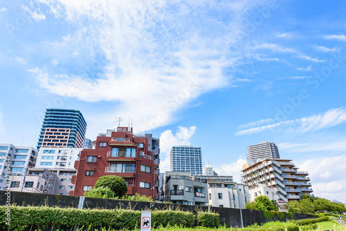 月島の住宅街