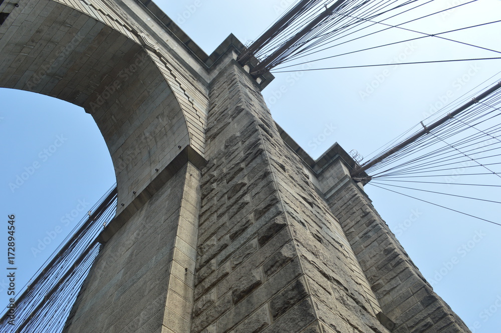 Fototapeta premium Brooklyn Bridge (puente)