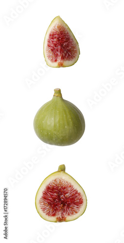 Fig variations isolated with clipping path