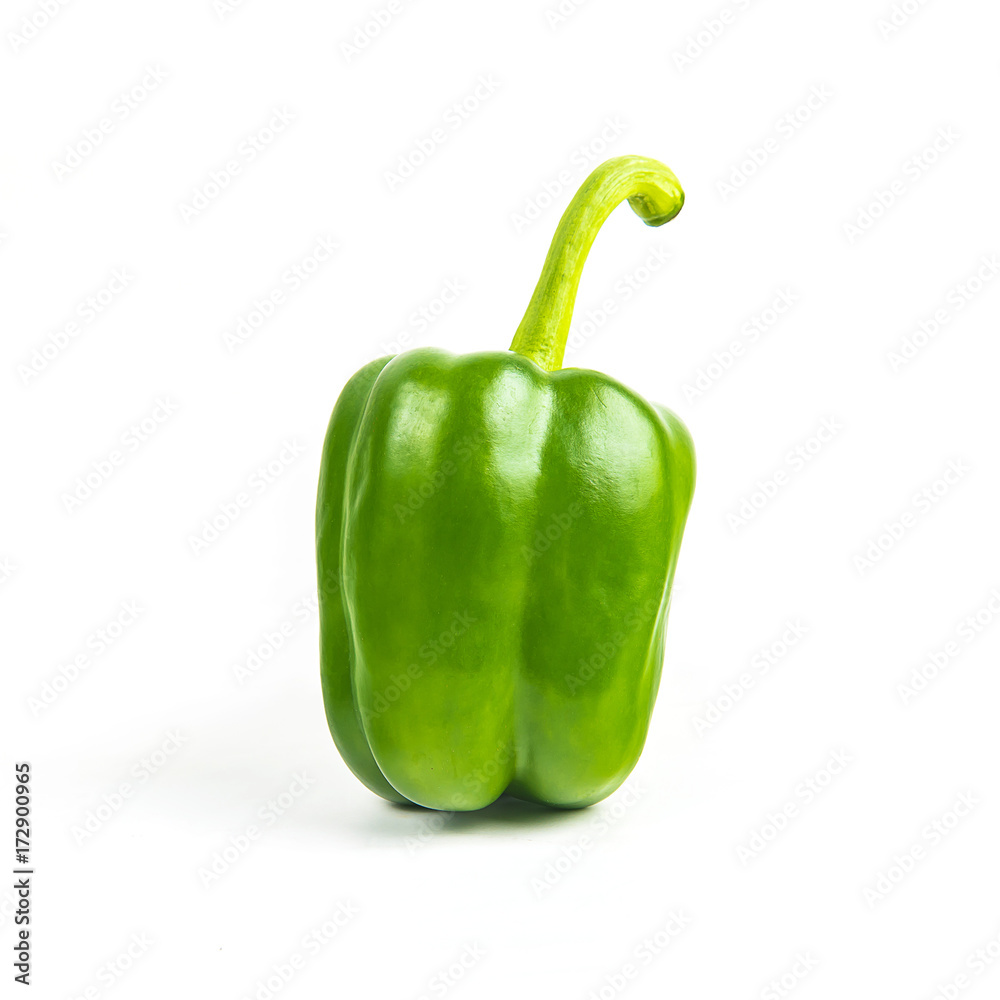 Bell pepper isolated on white background Bell pepper isolated on white background