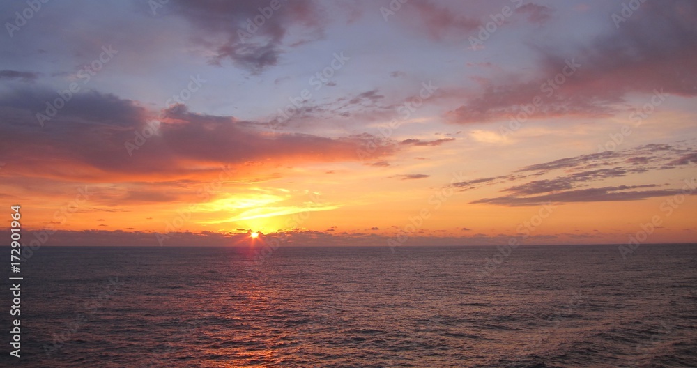 Caribbean Sunset horizontal