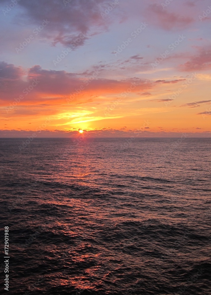Caribbean Sunset vertical