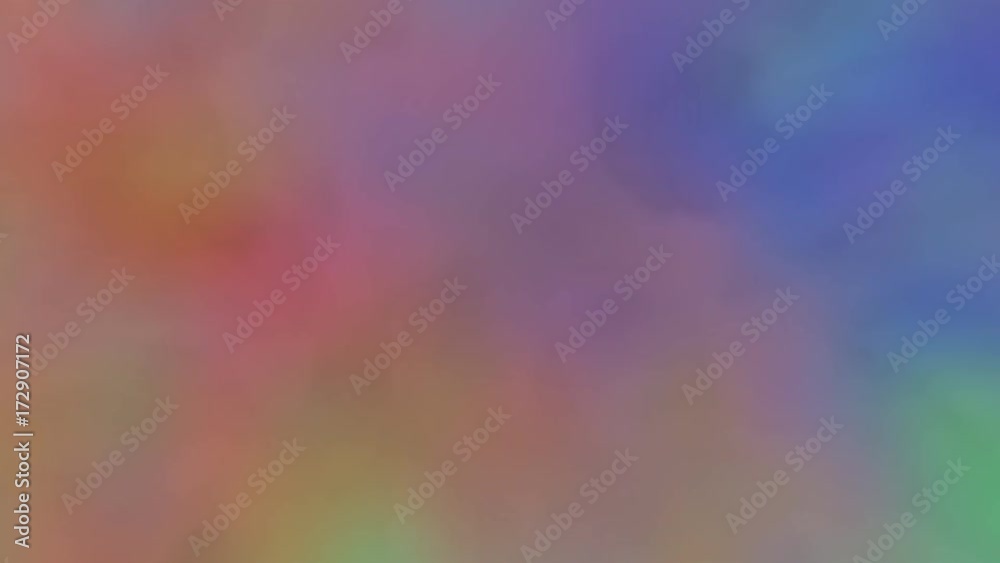 Animated streams of red, green, blue (RGB) gas or smoke mixing with each other creating other different colors. Black background, mask included. Top view shot.