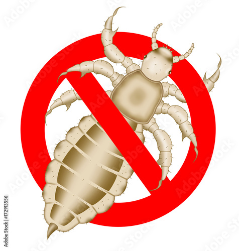 anti louse sign