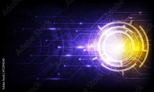 vector background abstract technology communication concept.