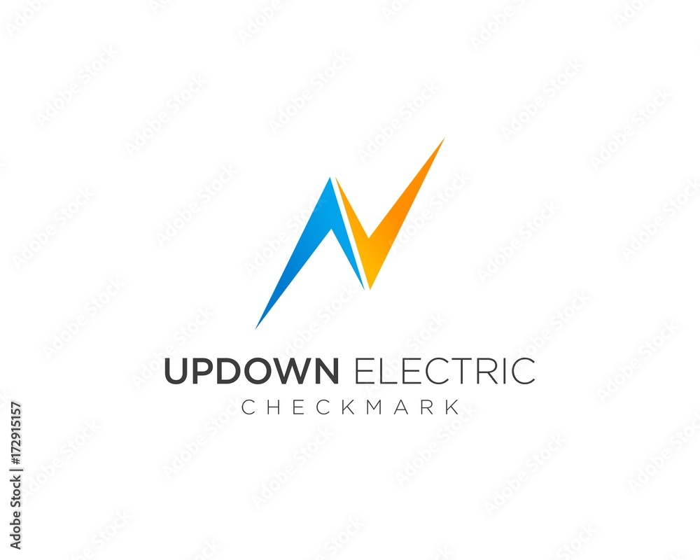 Up Down Electric Check Mark Up Down Electric Check Mark