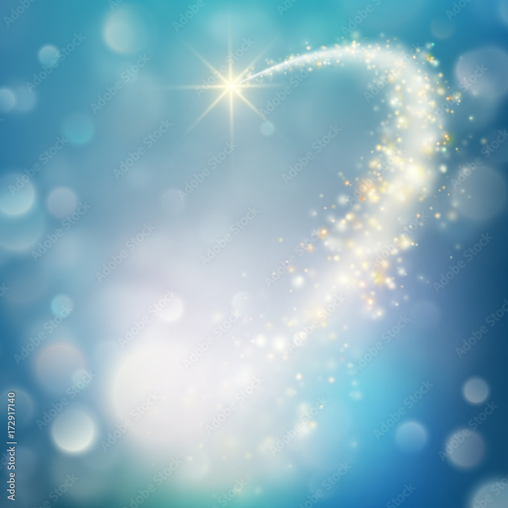 Glittering bokeh star dust template. EPS 10 vector Glittering bokeh star dust template. EPS 10 vector