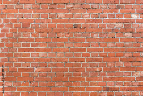 Red Brick wall Background