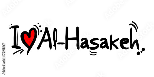 Al-Hasakeh love message