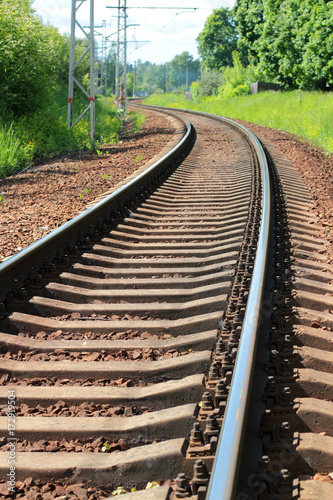 Rail journey squirm like a snake in the woods