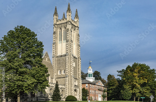 Thompson Memorial Chapel in Williamstown, Berkshire County, Massachusetts photo