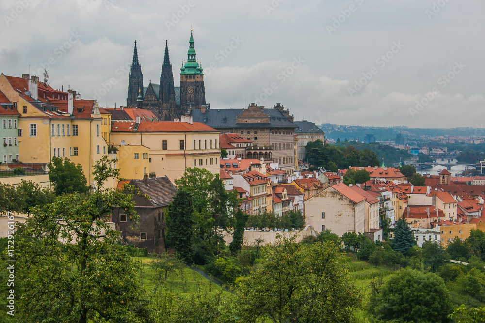 Castello e cattedrale di San Vito a Praga
