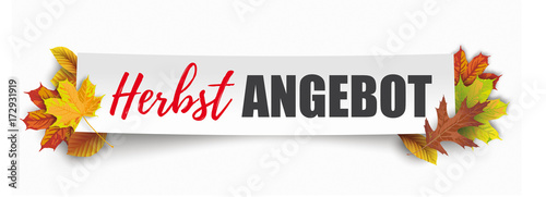 Herbstangebot Headliner