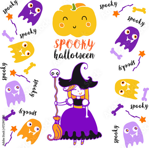 cute halloween doodles