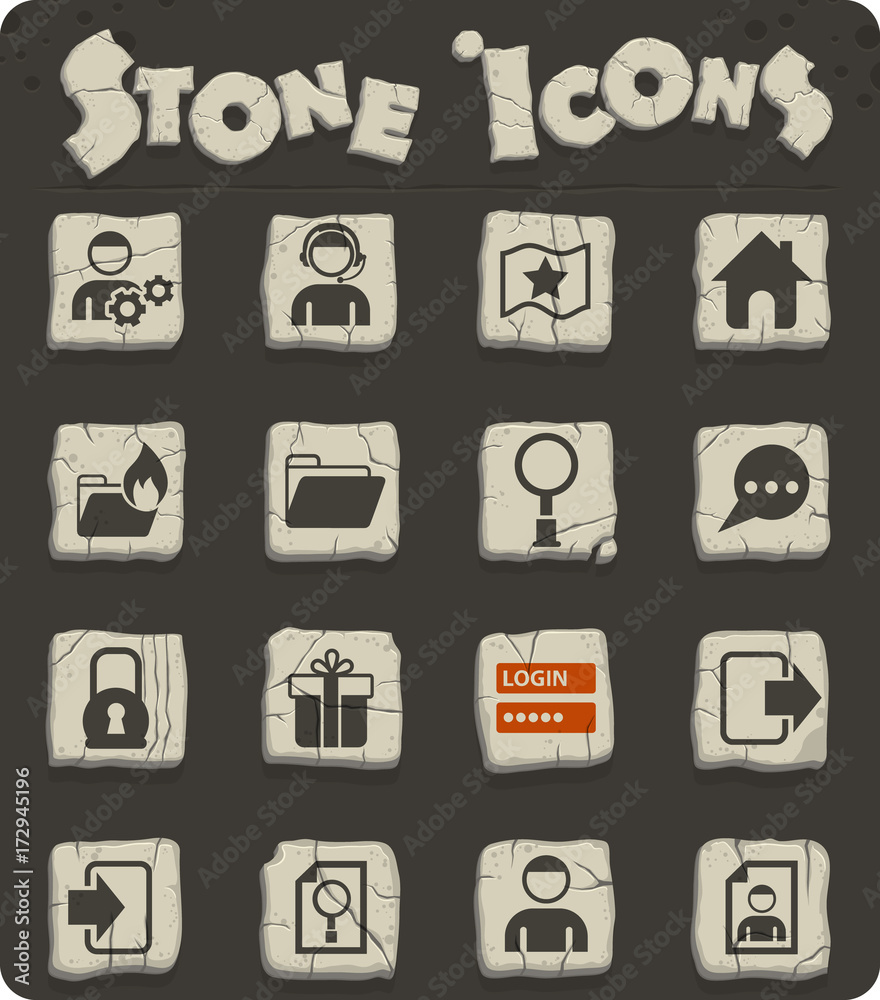forum interface icon set forum interface icon set