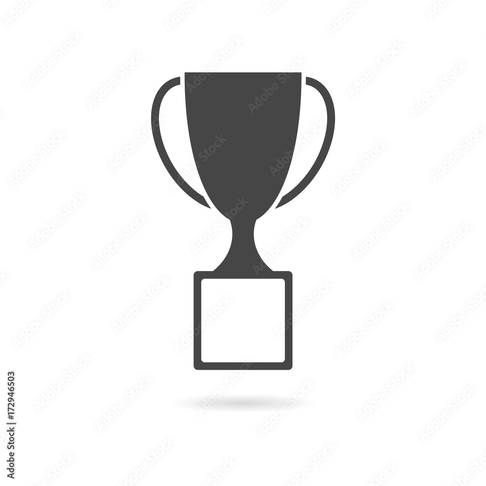 Trophy sign icon