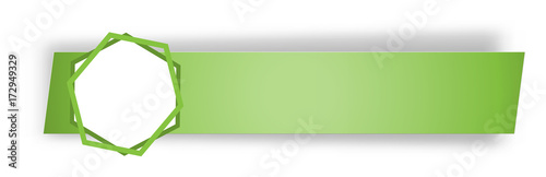the blank rectangular label