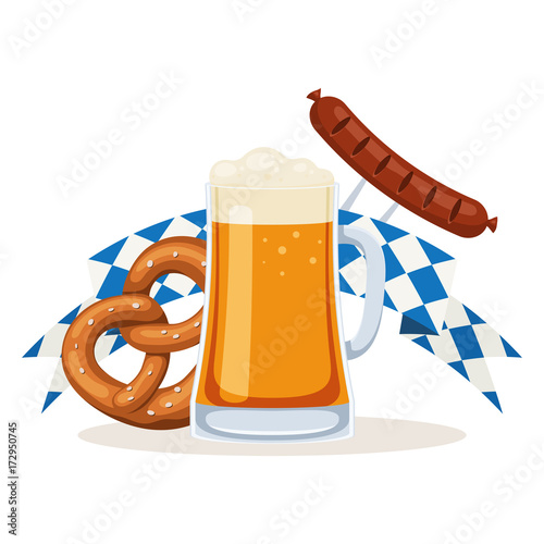 Oktoberfest beer festival poster