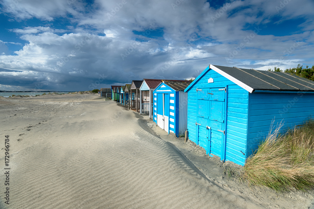 Colourful Beach Huts Colourful Beach Huts