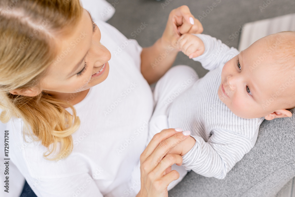 mother playing with baby mother playing with baby