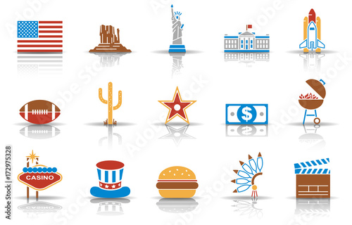 USA - Iconset (Farbe)