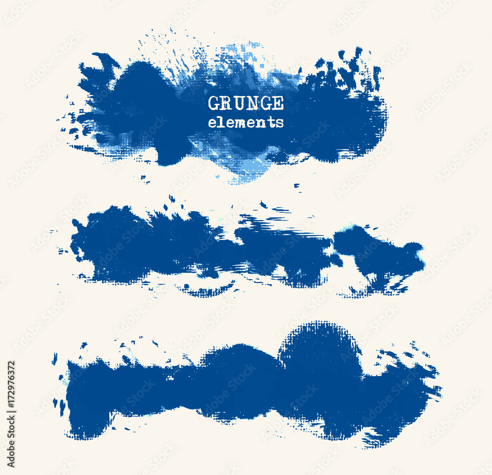Fototapeta premium Vector grunge brushes