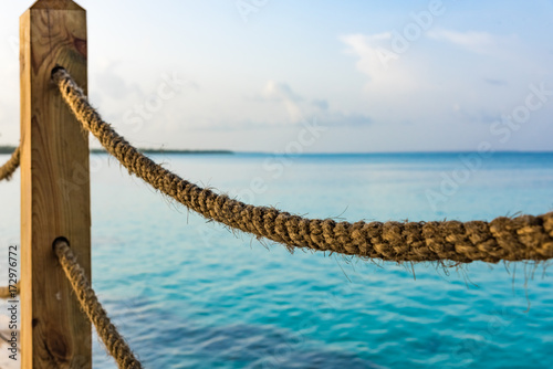 pier rope fencing © dbrus