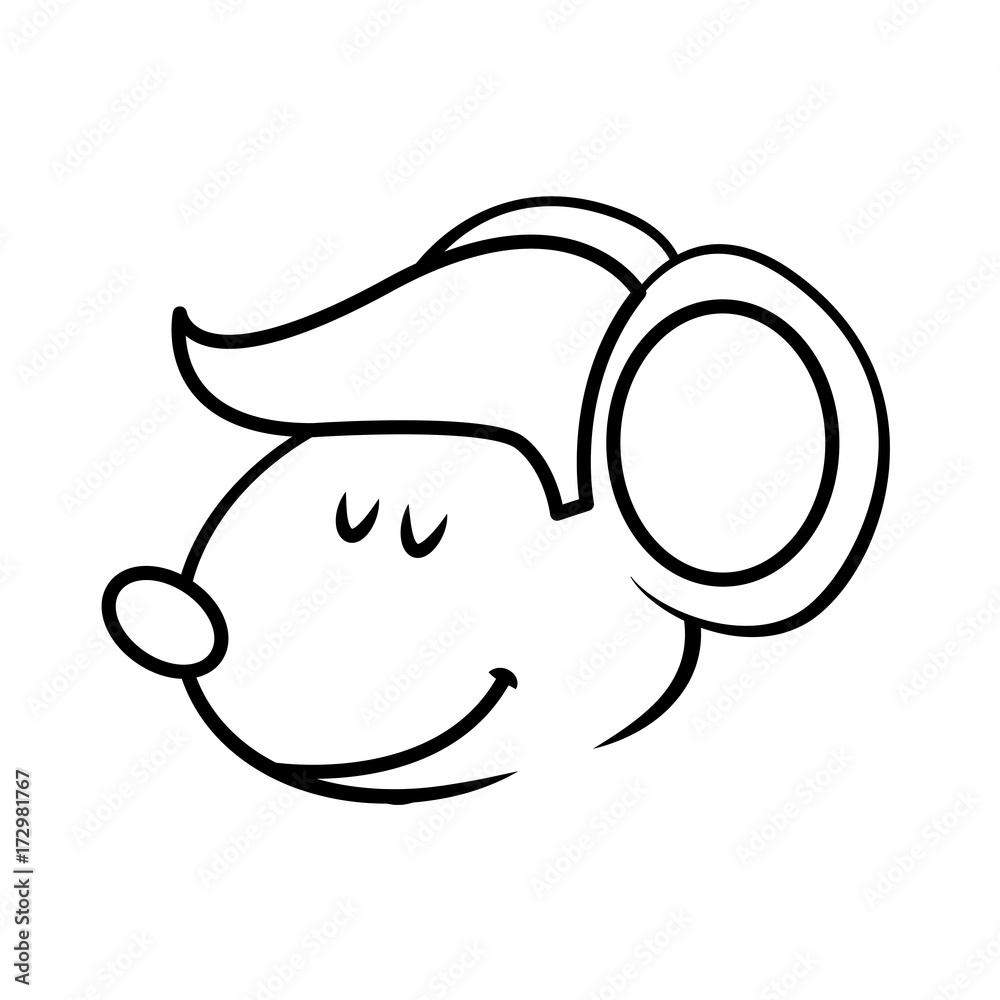 Cute mouse cartoon icon vector illustration graphic dsign Cute mouse cartoon icon vector illustration graphic dsign