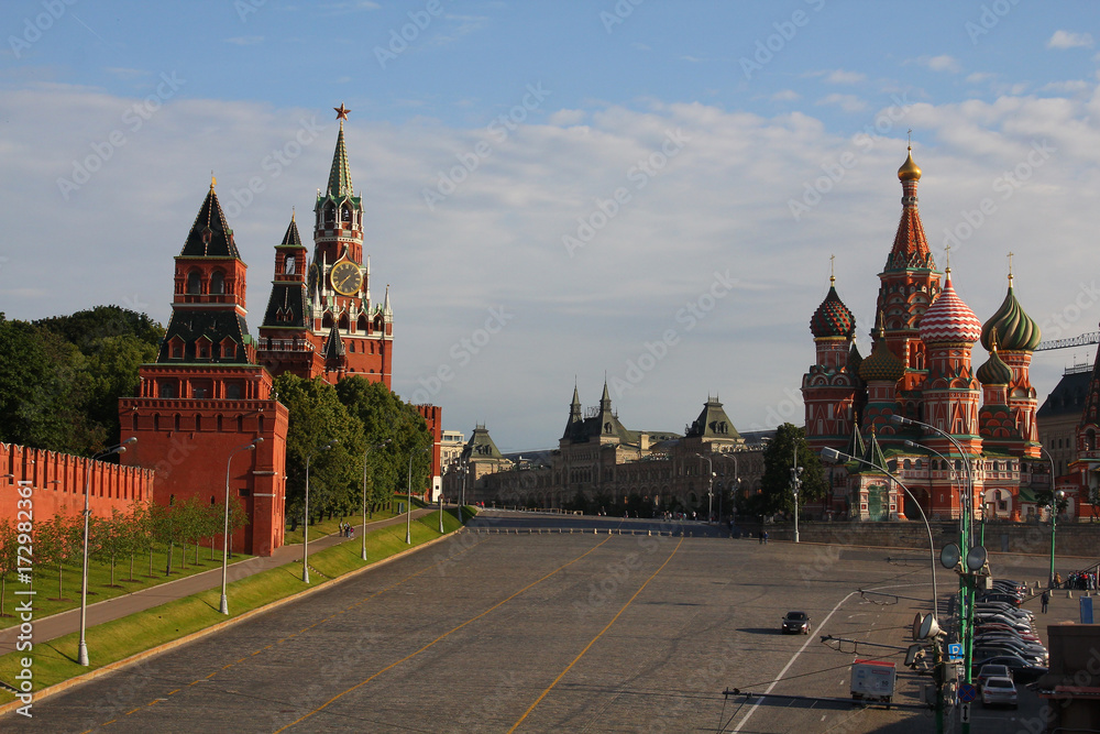 View of the Kremlin and the Red Square
